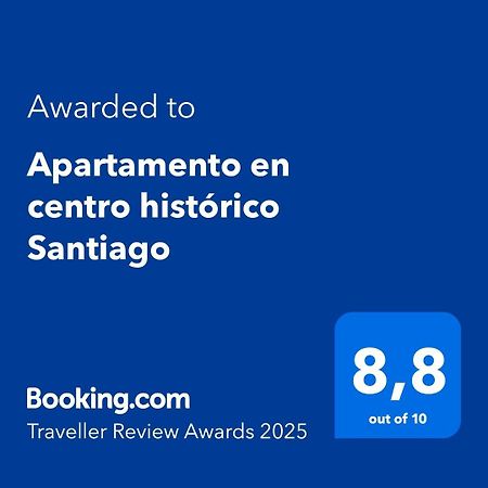 Apartamento En Centro Historico Santiago, Dos Dormitorios Buitenkant foto