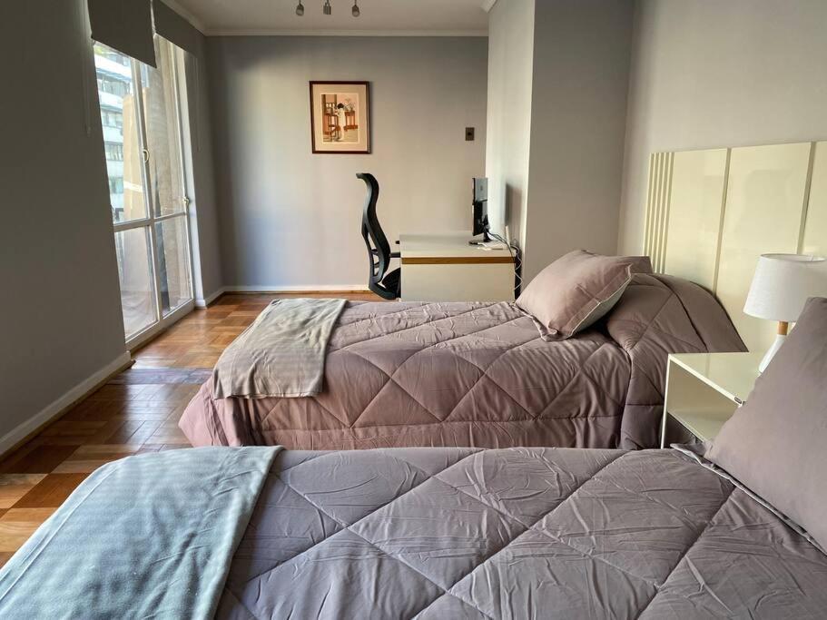 Apartamento En Centro Historico Santiago, Dos Dormitorios Buitenkant foto