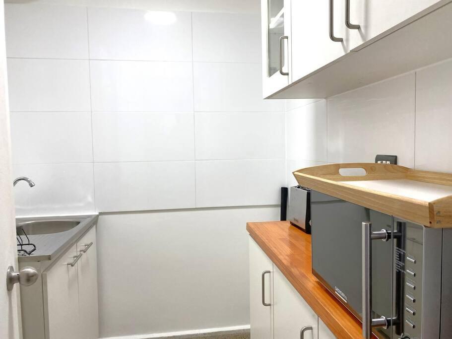Apartamento En Centro Historico Santiago, Dos Dormitorios Buitenkant foto