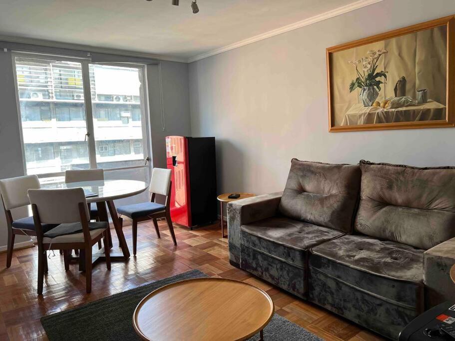Apartamento En Centro Historico Santiago, Dos Dormitorios Buitenkant foto