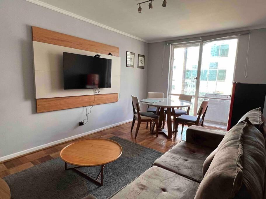 Apartamento En Centro Historico Santiago, Dos Dormitorios Buitenkant foto